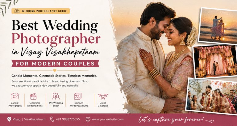 best wedding photographer in Vizag